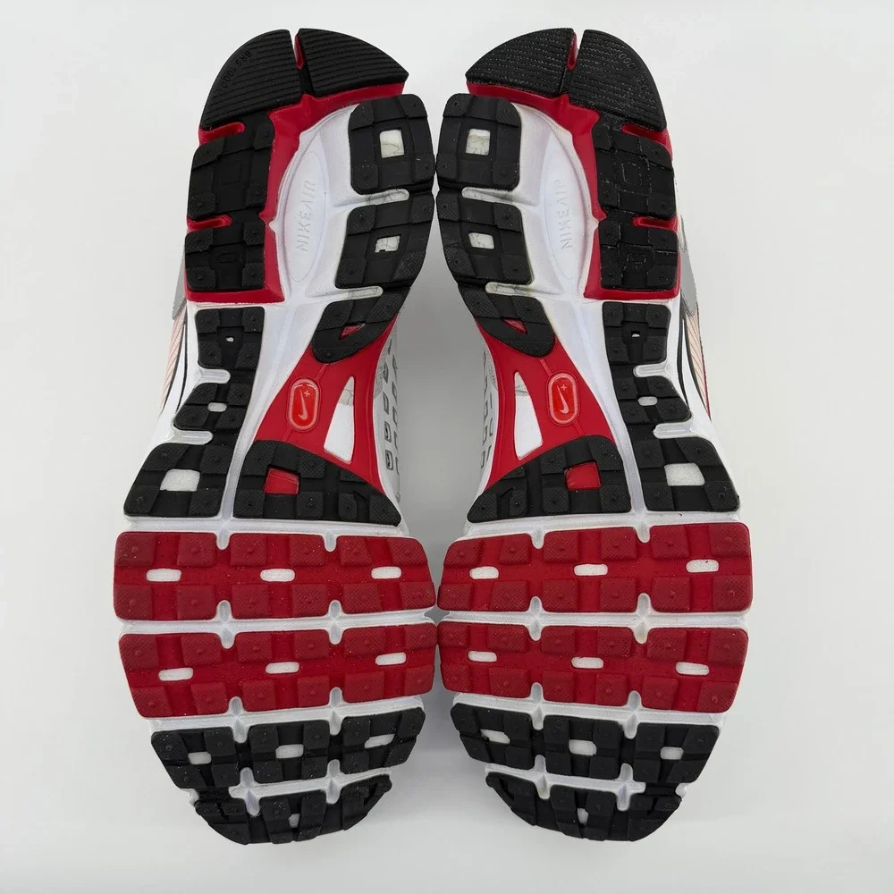 Nike Air Span 6 Mens 14 White Red Silver Bowerman Series 344552-161 Vintage 2008